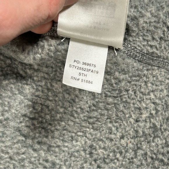 Patagonia Better Sweater Mens Large Grey 1/4 Zip Fleece Cozy Pullover Sweatshirt - Picture 7 of 9